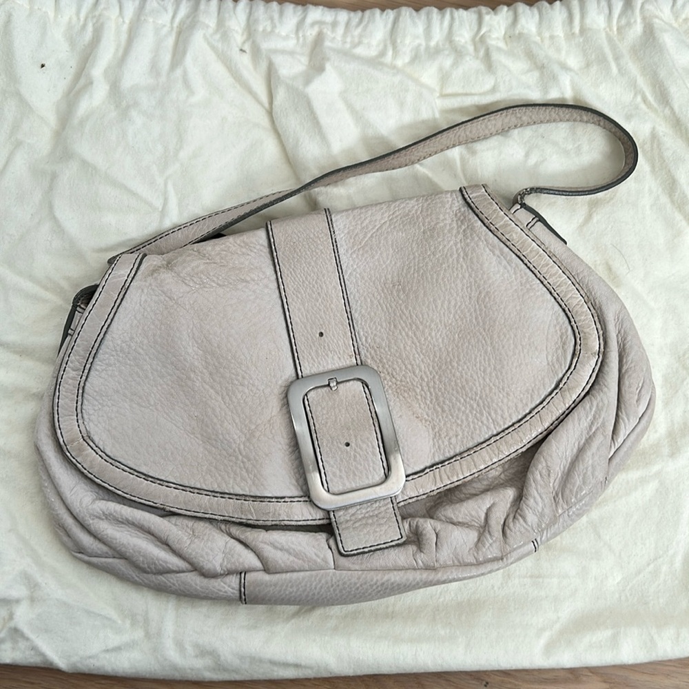 Cole Haan White Leather Purse